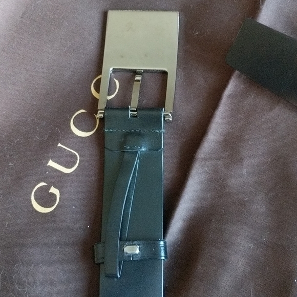 GUCCI LEATHER BELT - Picture 6 of 8